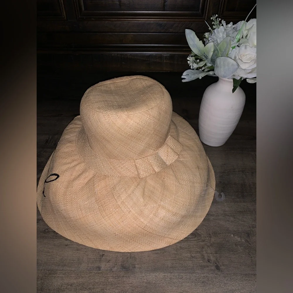 ONIGO RAPHIA HANDMADE HAT - Picture 3 of 9